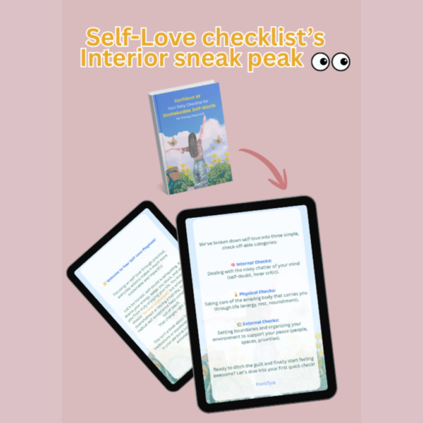 self love checklist e book