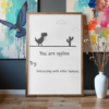 you are offline | wall art